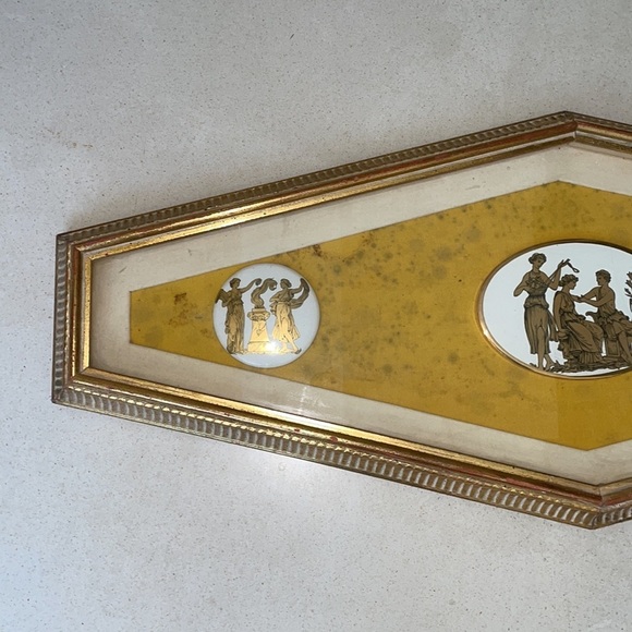 Ancient Roman Picture Frame Wall Art Approximately 31" W x 13" H - Picture 2 of 12